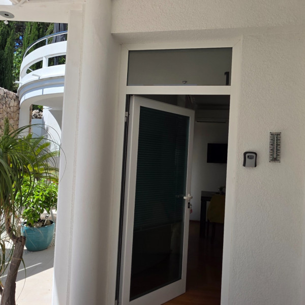 Das Wohnzimmer, Villa Perla Baska, Villa Perla Baska mit Pool in der N&auml;he des Meeres, Ba&scaron;ka, Insel Krk, Kroatien Ba&scaron;ka